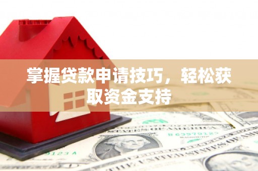 盐湖掌握贷款申请技巧，轻松获取资金支持