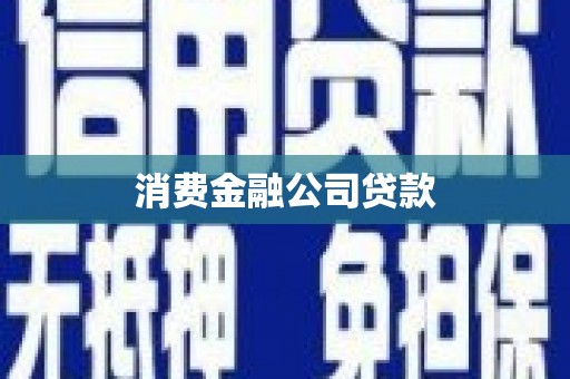 盐湖消费金融公司贷款