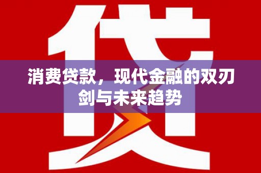 盐湖消费贷款，现代金融的双刃剑与未来趋势