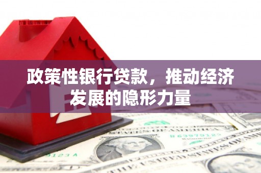 盐湖政策性银行贷款，推动经济发展的隐形力量