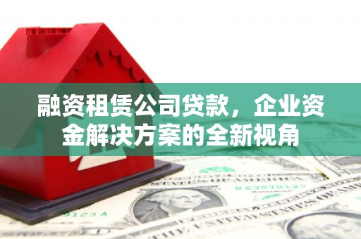 盐湖融资租赁公司贷款，企业资金解决方案的全新视角
