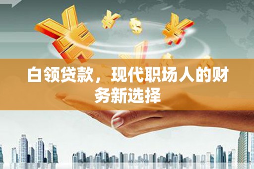 盐湖白领贷款，现代职场人的财务新选择