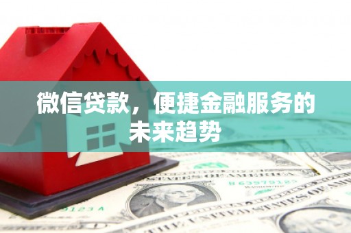 盐湖微信贷款，便捷金融服务的未来趋势