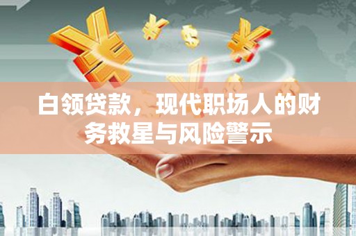 盐湖白领贷款，现代职场人的财务救星与风险警示