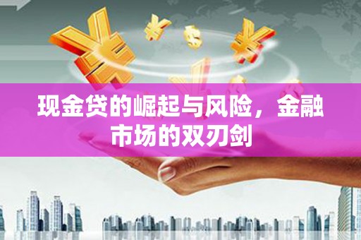 盐湖现金贷的崛起与风险，金融市场的双刃剑