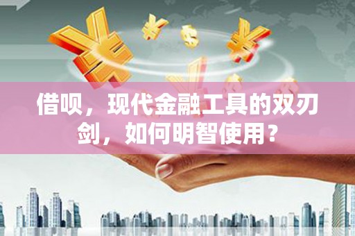 盐湖借呗，现代金融工具的双刃剑，如何明智使用？