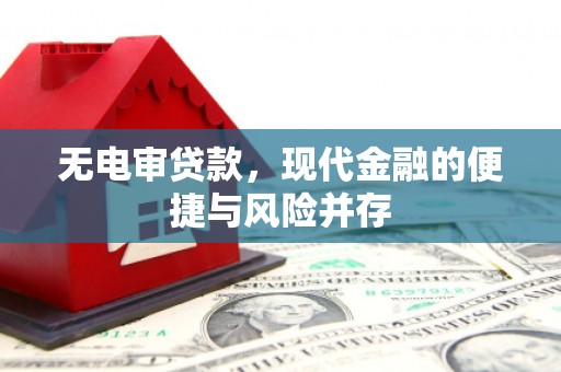 盐湖无电审贷款，现代金融的便捷与风险并存