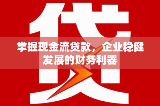 盐湖掌握现金流贷款，企业稳健发展的财务利器