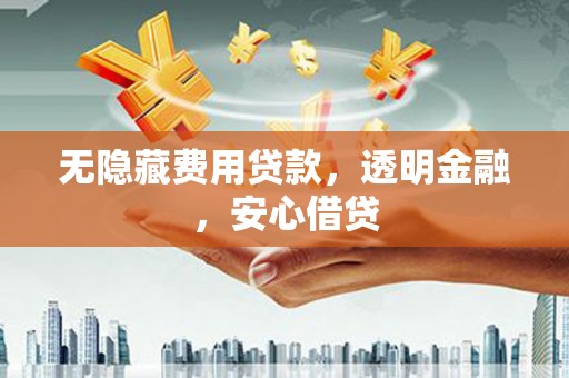 盐湖无隐藏费用贷款，透明金融，安心借贷