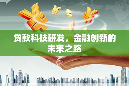 盐湖贷款科技研发，金融创新的未来之路