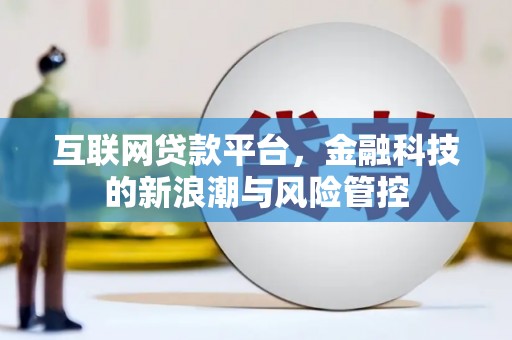 盐湖互联网贷款平台，金融科技的新浪潮与风险管控