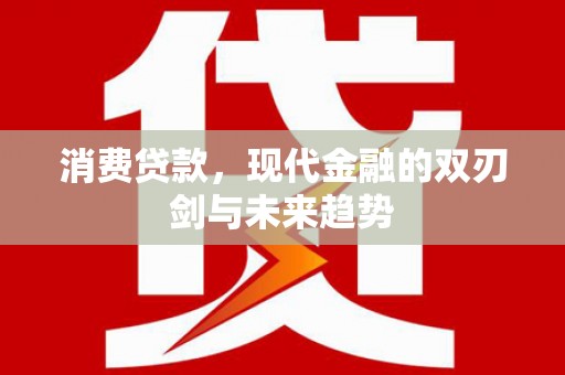 盐湖消费贷款，现代金融的双刃剑与未来趋势