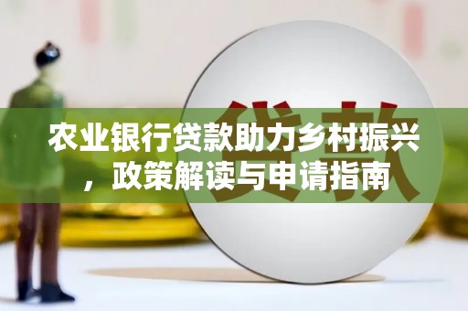 盐湖农业银行贷款助力乡村振兴，政策解读与申请指南