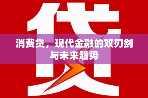 盐湖消费贷，现代金融的双刃剑与未来趋势