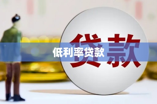 盐湖低利率贷款